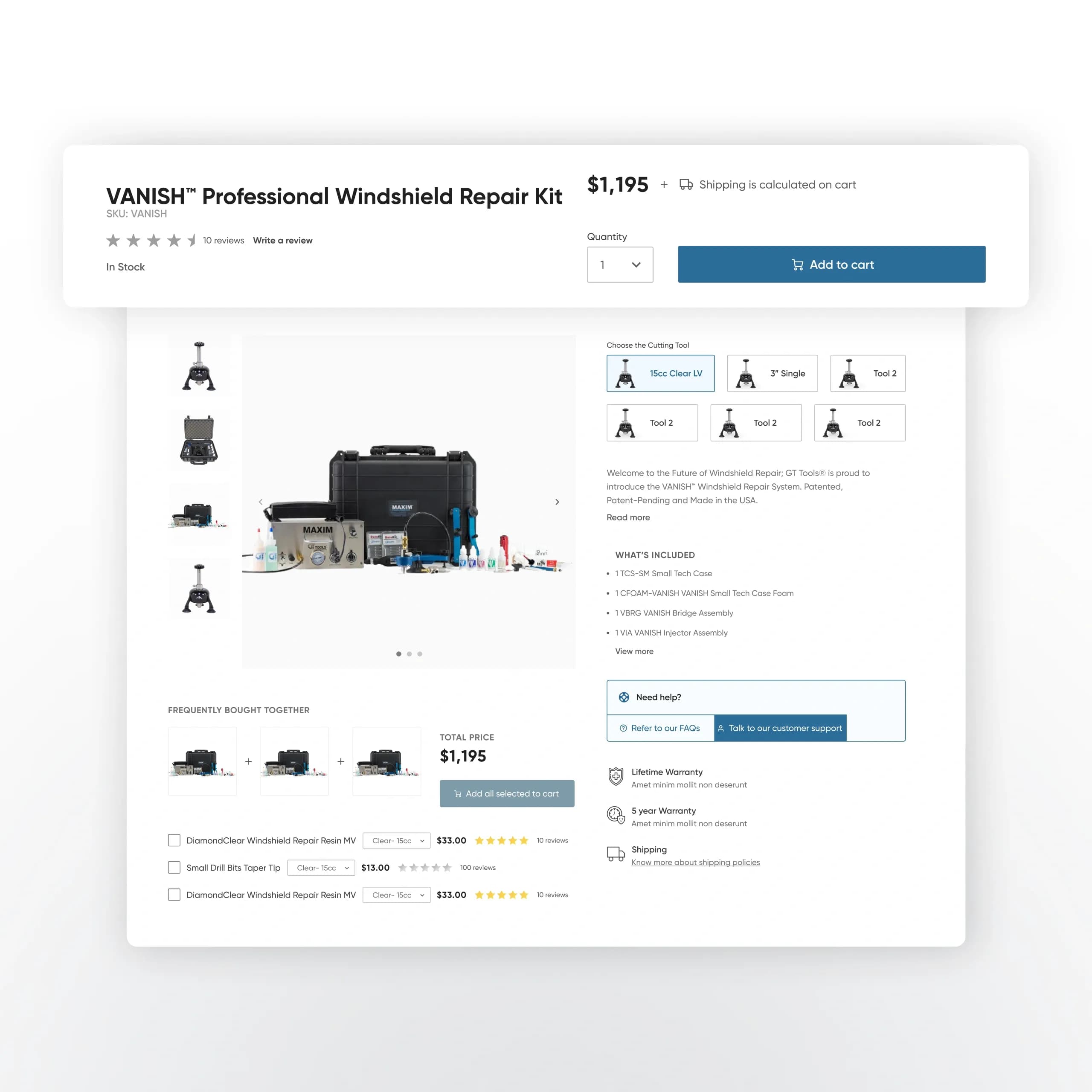 UX/UI Redesign for Shopify Plus Store